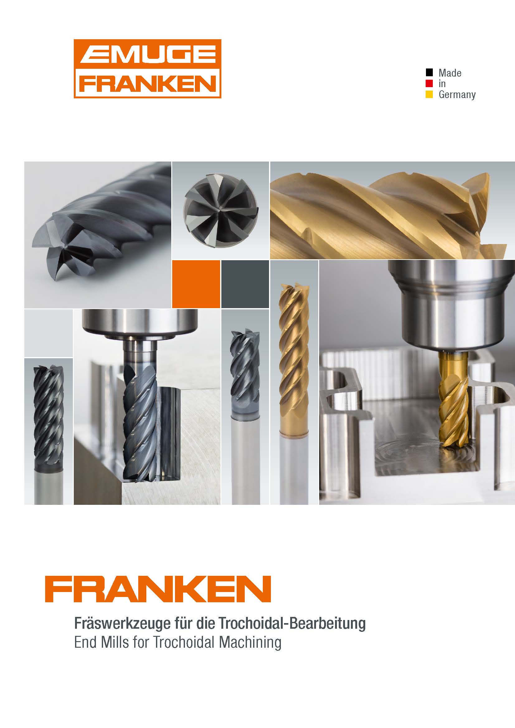 End mills for trochoidal machining
