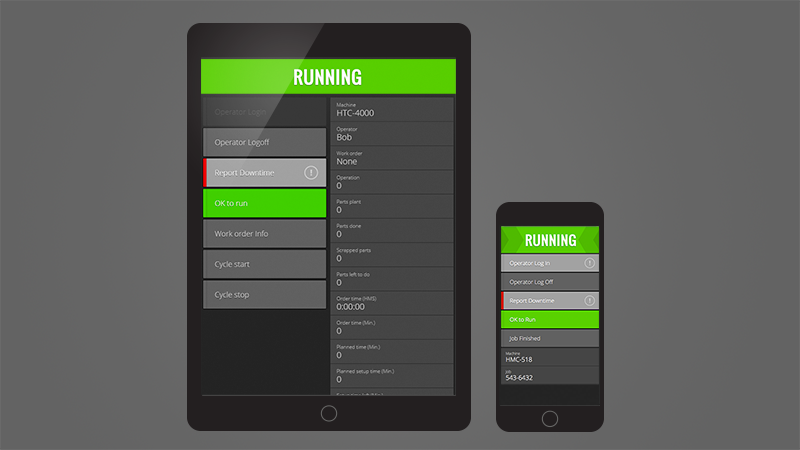 Operator interface